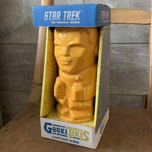 Captain Kirk | Geeki Tikis | Star Trek | Great Condition | Box Never Opened